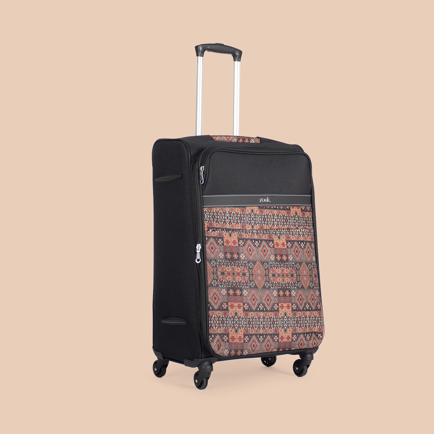 Banaras Elegance Avasa Trolley Bag (Black)