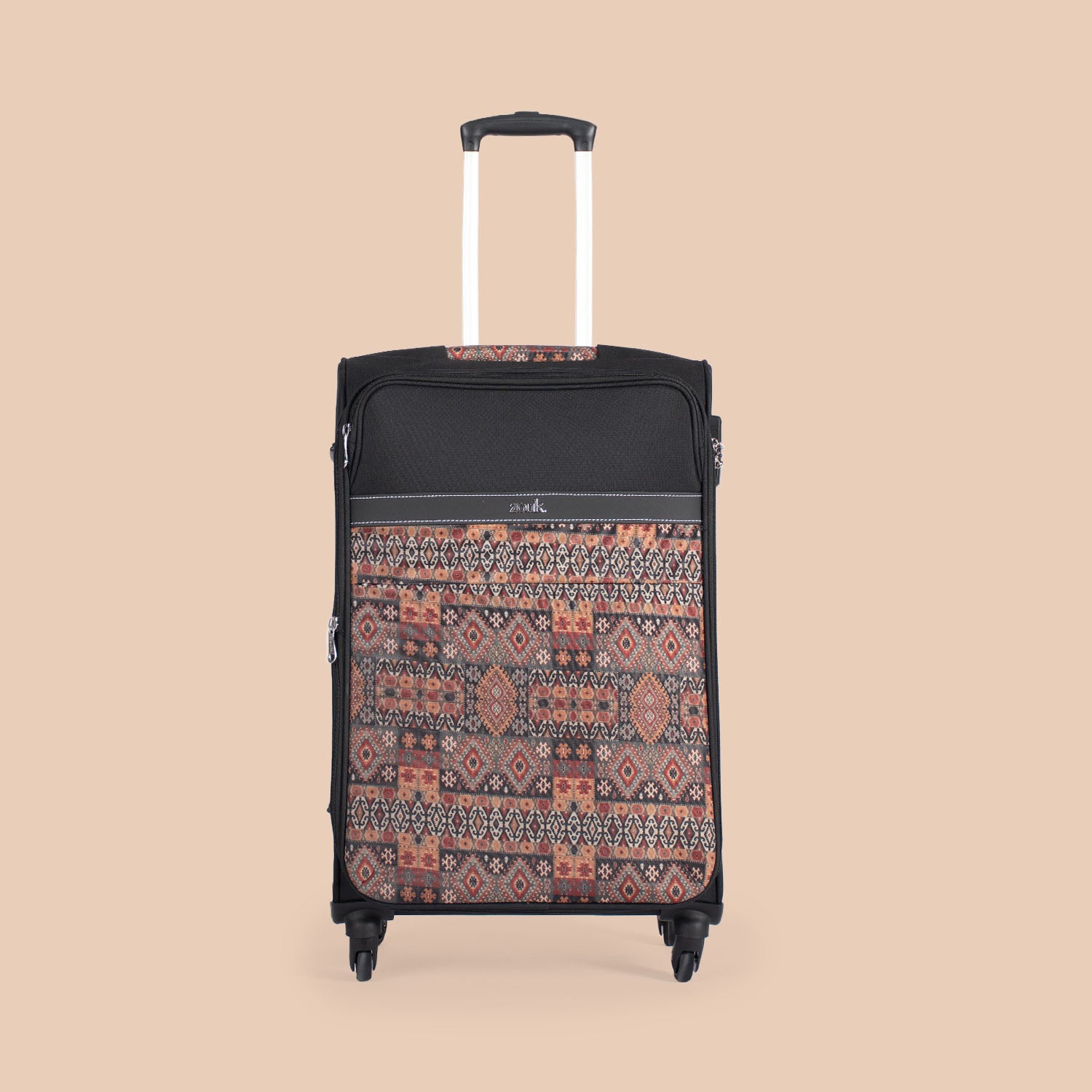Banaras Elegance Avasa Trolley Bag (Black)