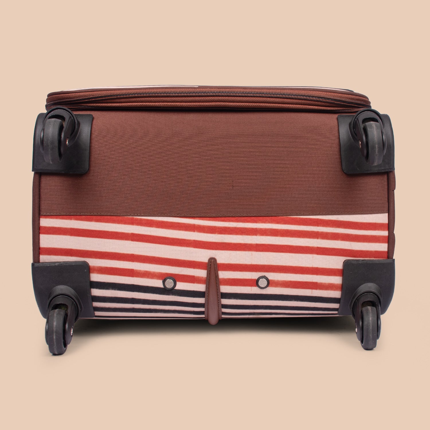 Qutub Stripes Avasa Trolley Bag Combo
