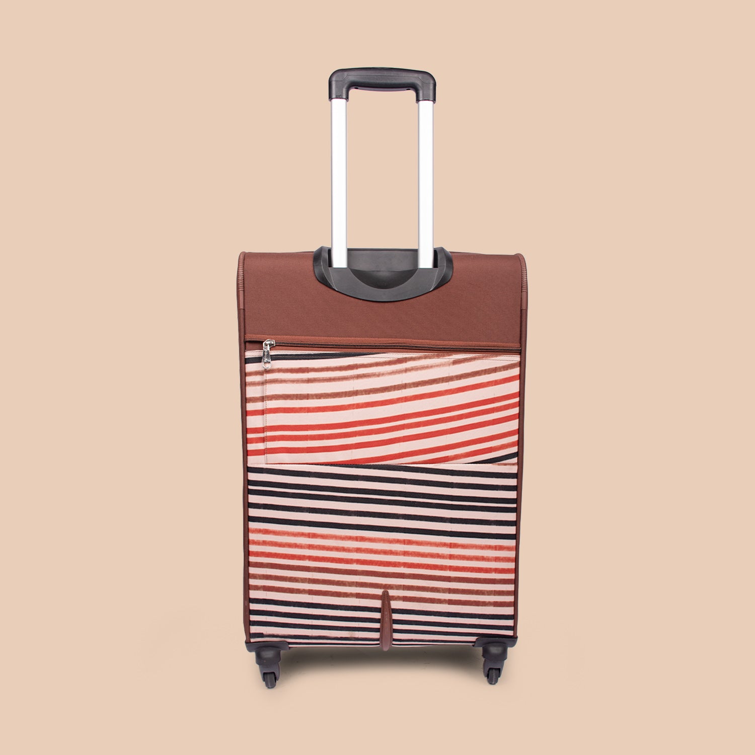 Qutub Stripes Avasa Trolley Bag (Medium)