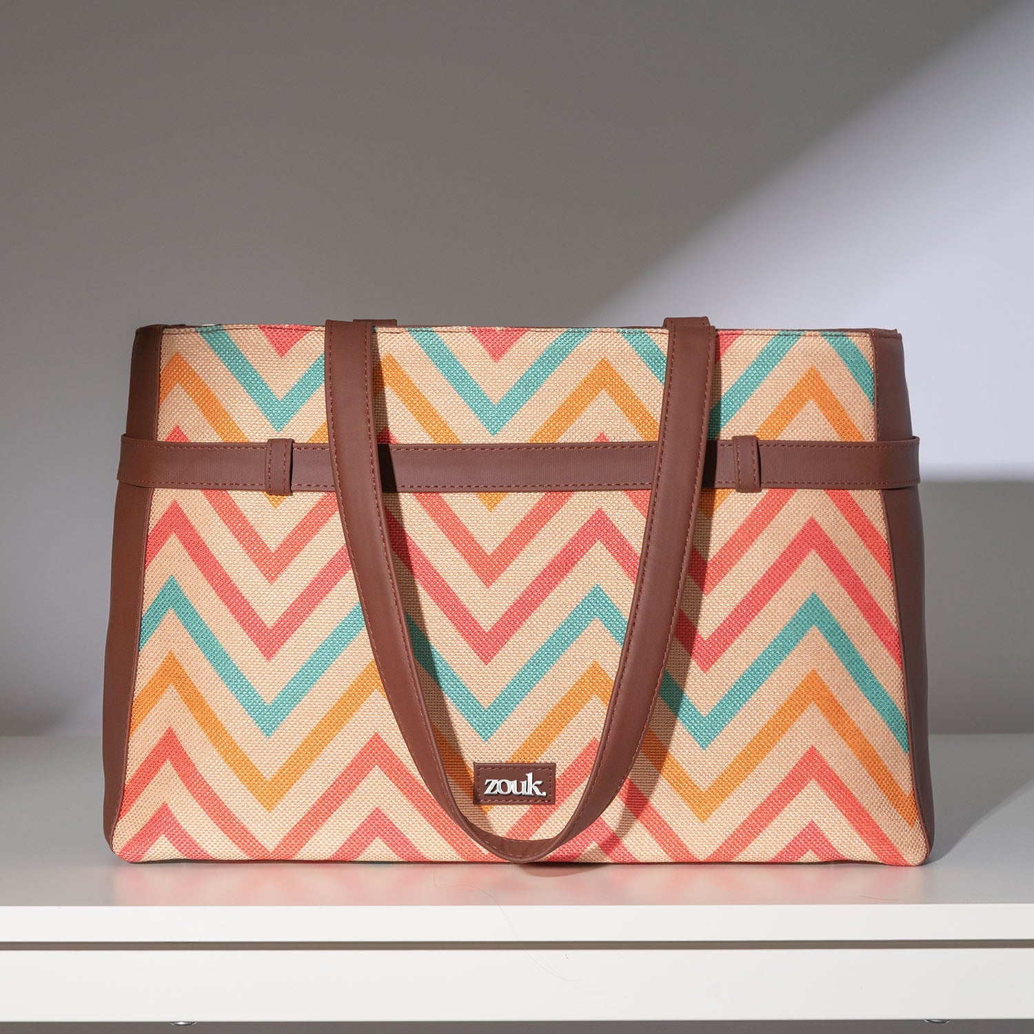 ZIP-WavBeach Statement Office Bag