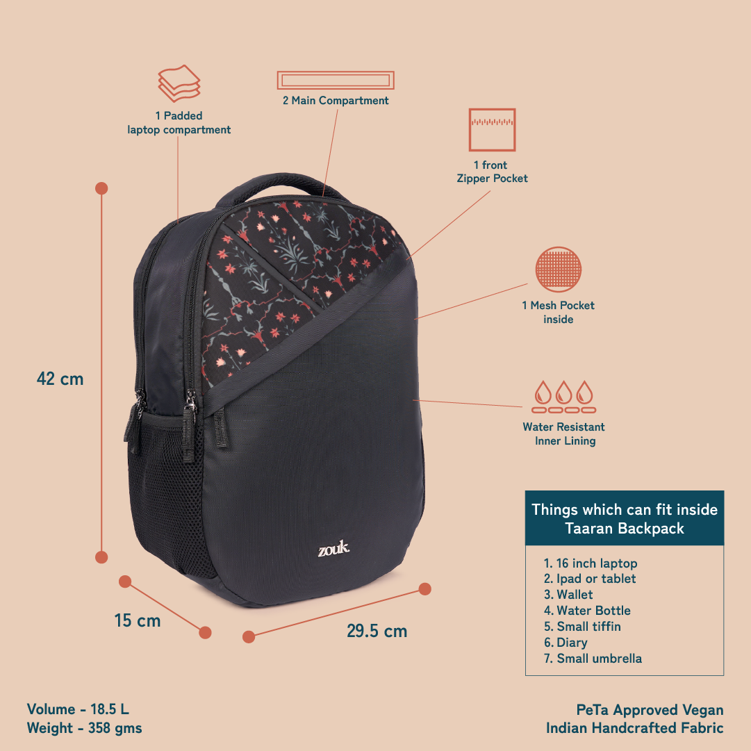 Taaran Backpack - Taj Guldasta