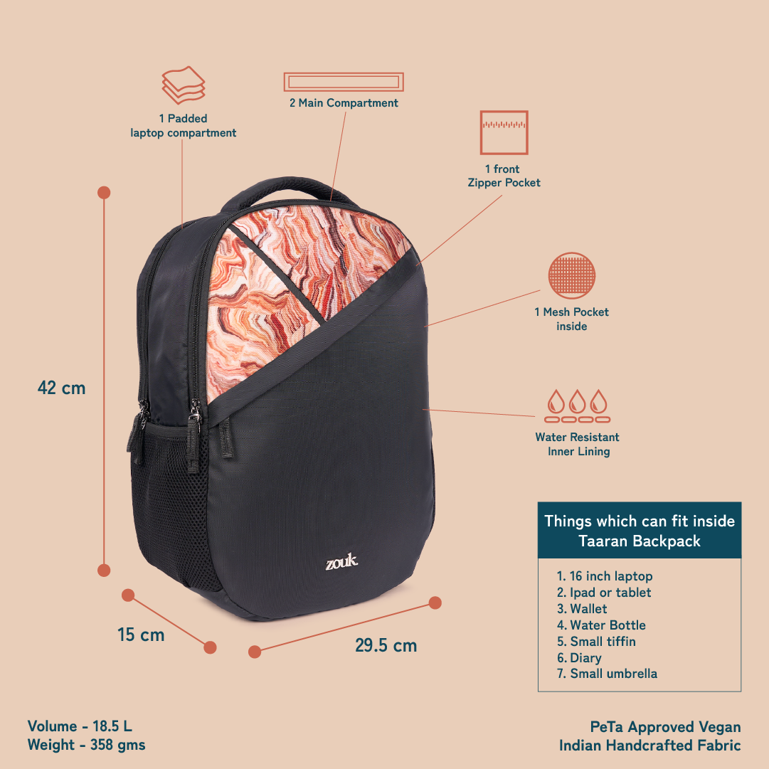 Taaran Backpack - Nicobar Coral