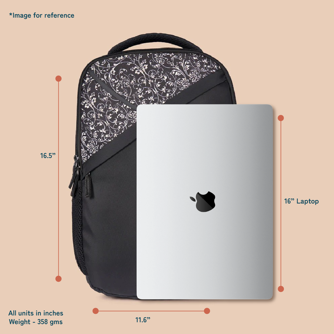 ZIP-Taaran Backpack - Mughal Art Multicolor