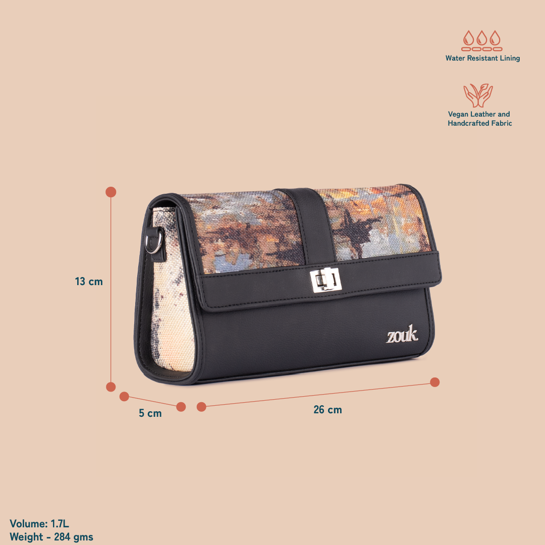 Rhea Kapoor Tarini Clutch - Bombay Tapestry