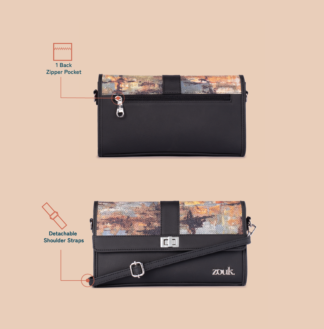 Rhea Kapoor Tarini Clutch - Bombay Tapestry