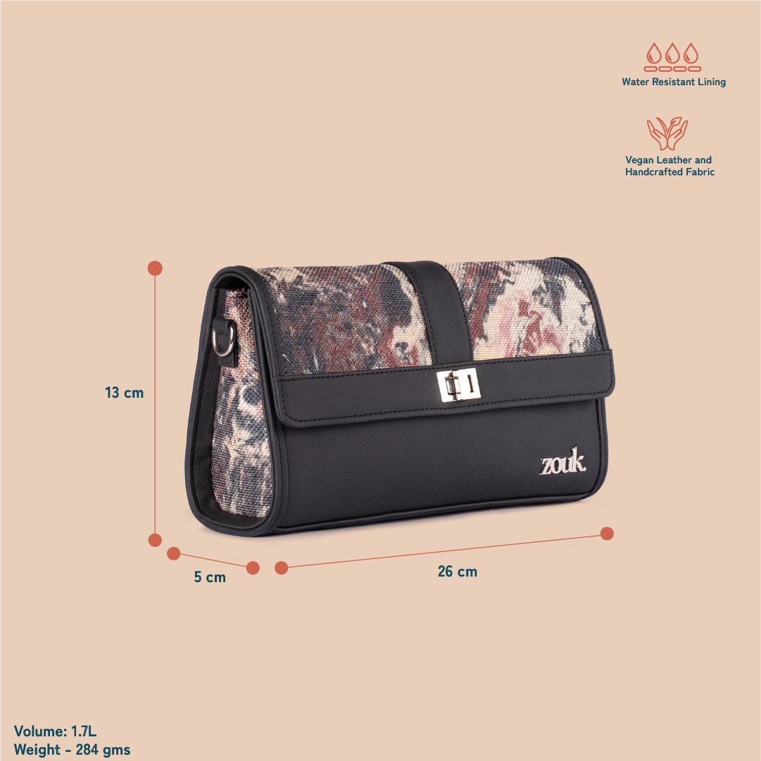 Rhea Kapoor Tarini Clutch - Malabar Cascades