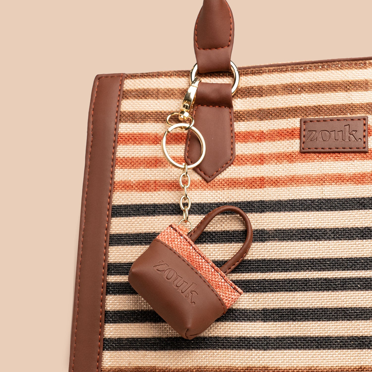 ZIP-Telangana Weaves Power Potli Keychain