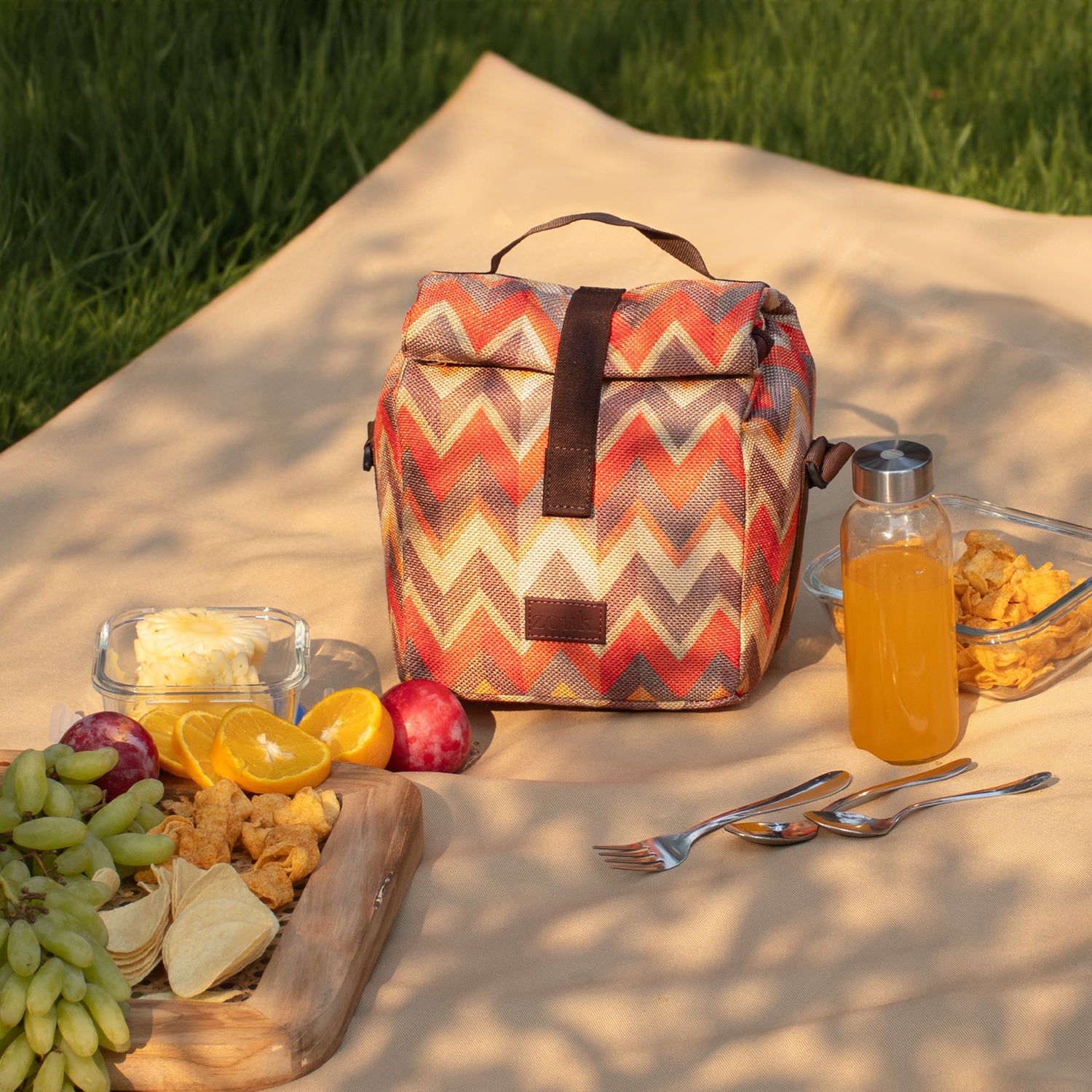 Tidal Wave Roll Up Lunch Bag