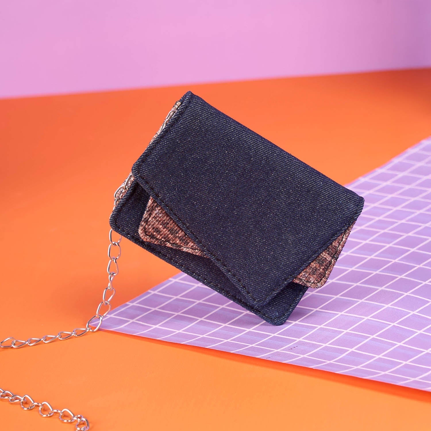 ZIP-Tovi Mini Bag - Cashmere Noir (Copper)