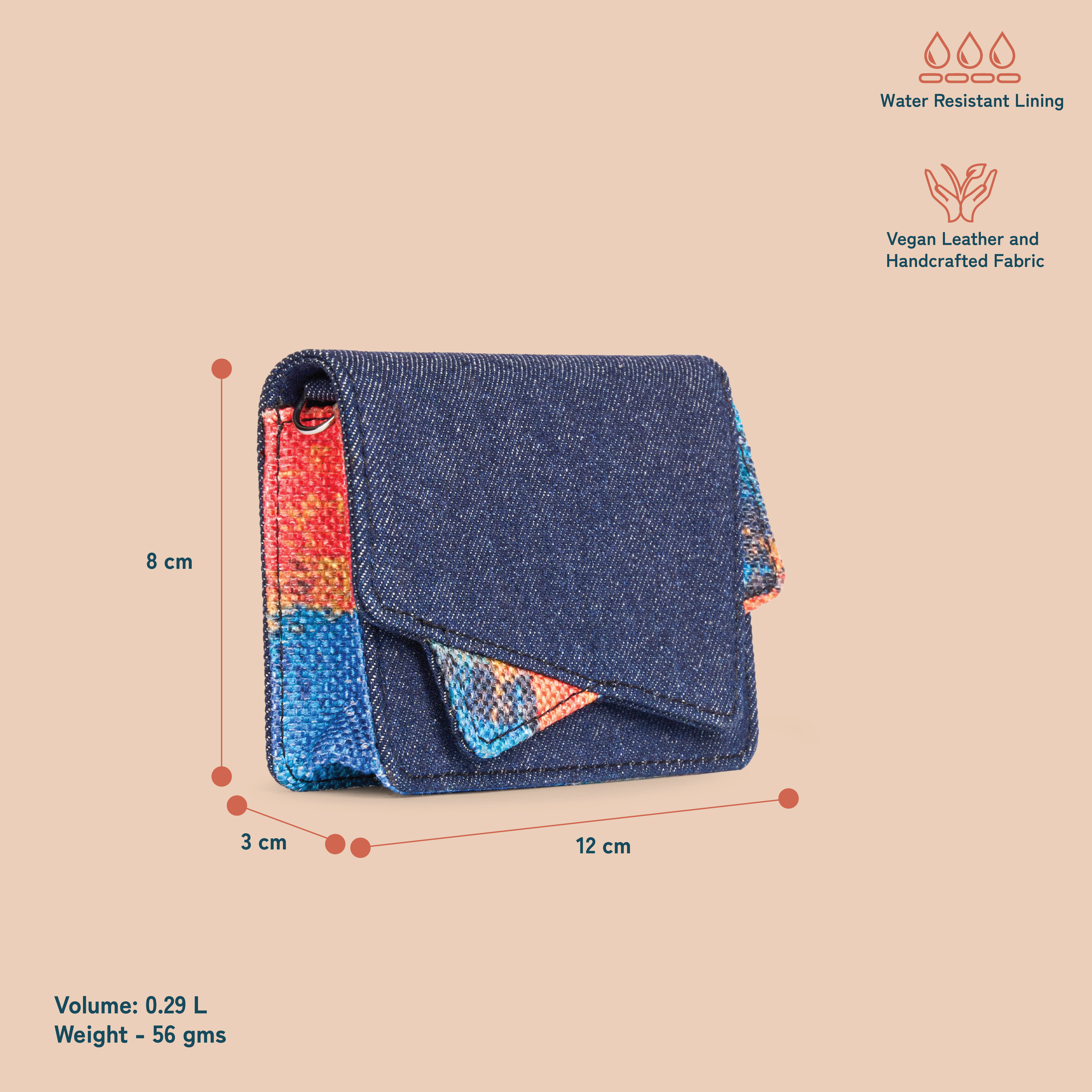 ZIP-Tovi Mini Bag - Abstract Amaze