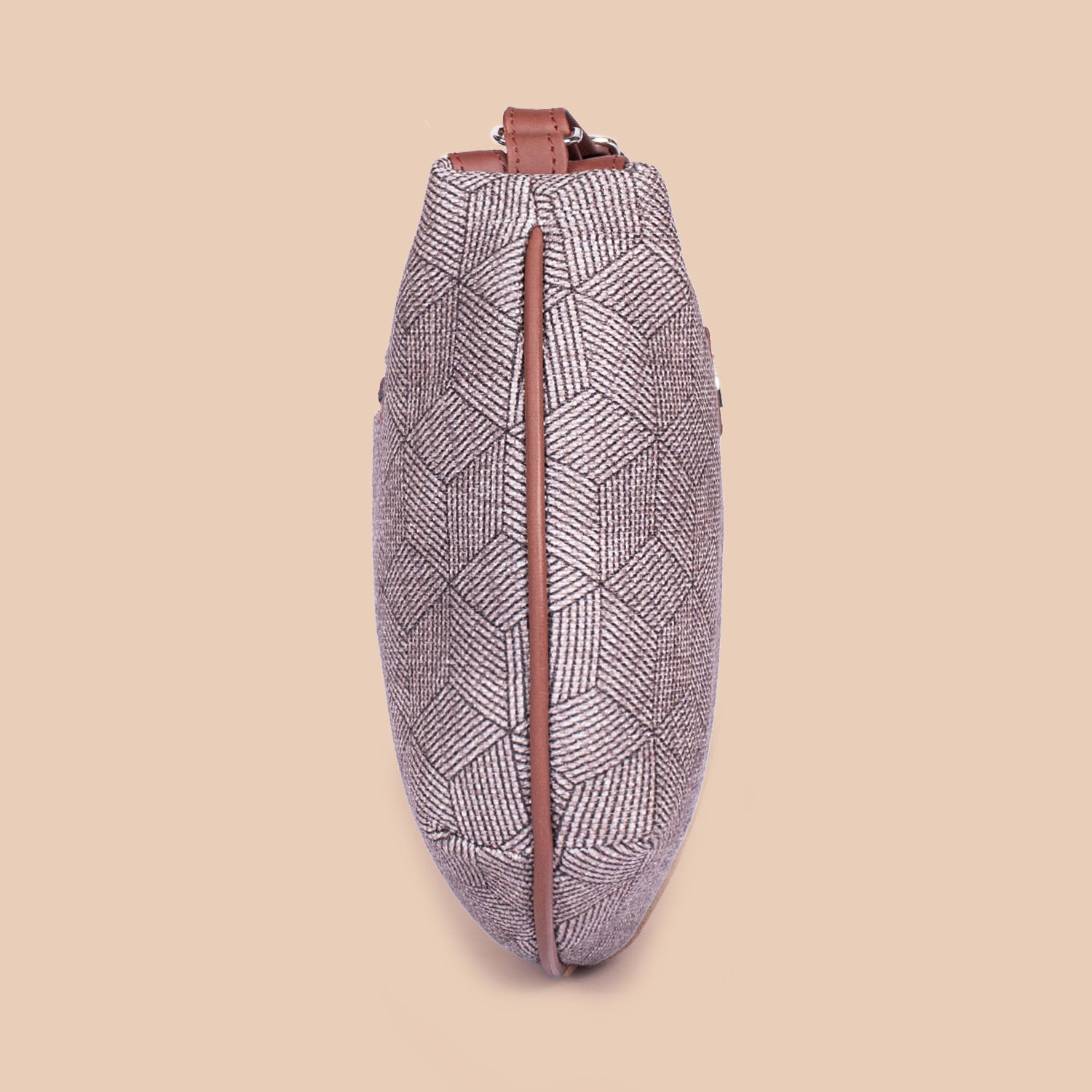Travancore Texture Structured Shoulder Bag
