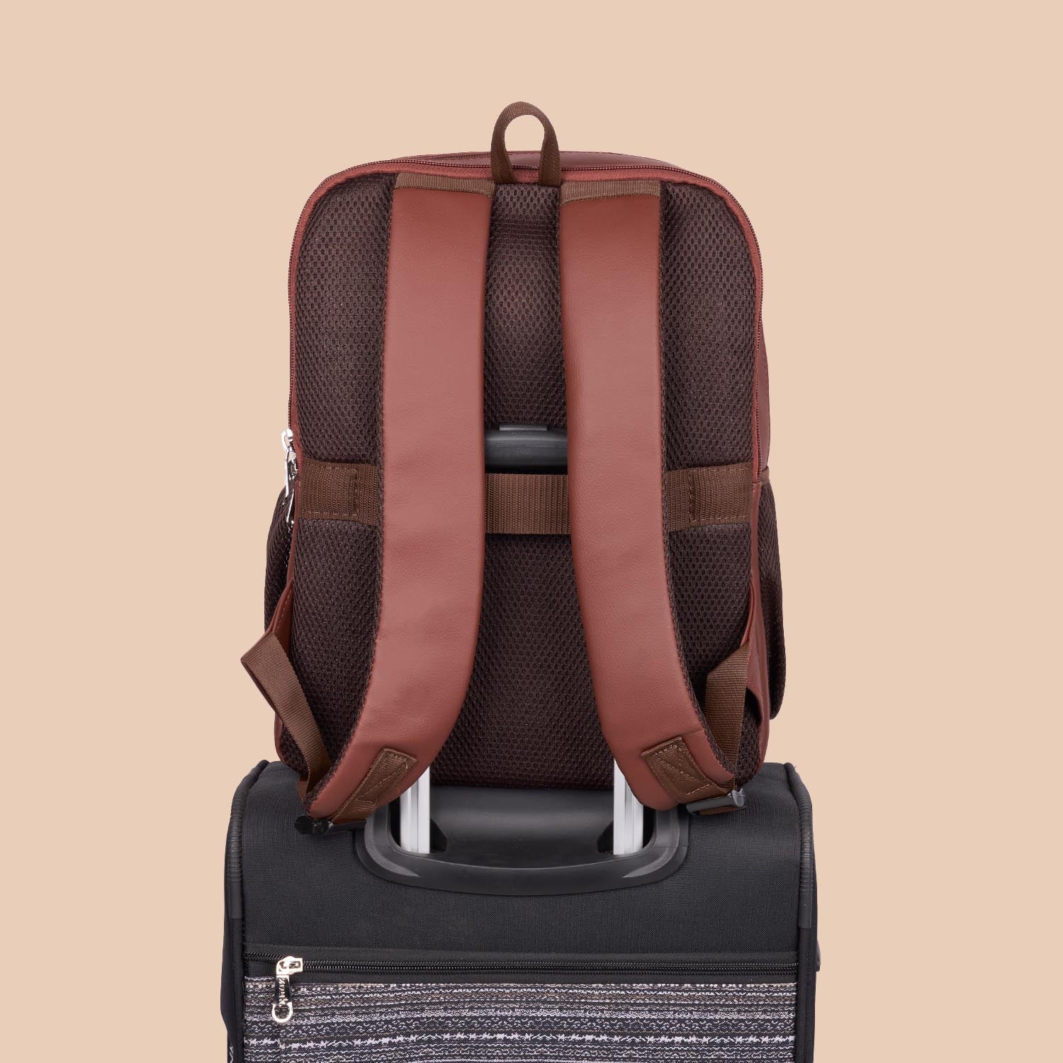 FloMotif Office Backpack (Brown)