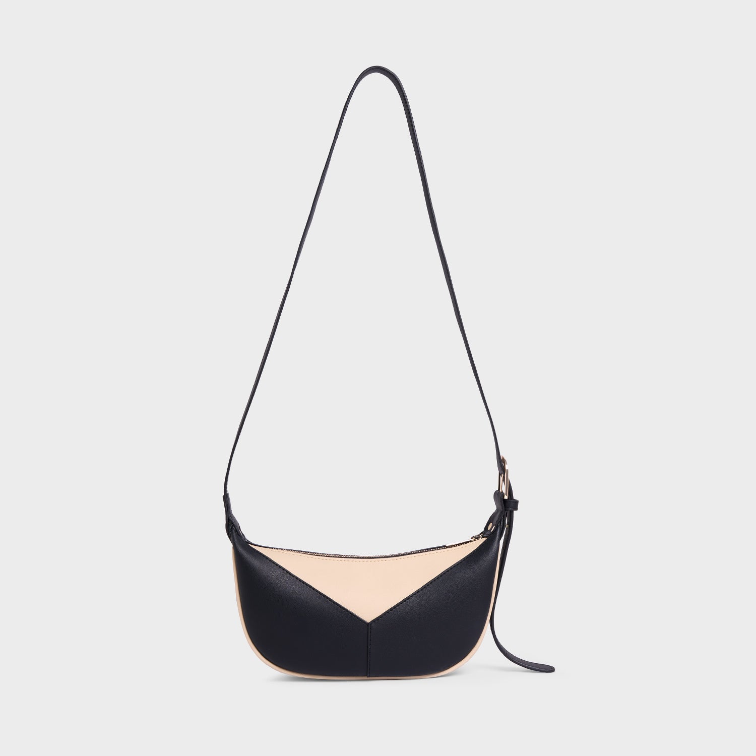 ENSO CROSSBODY BAG (Black & Beige)