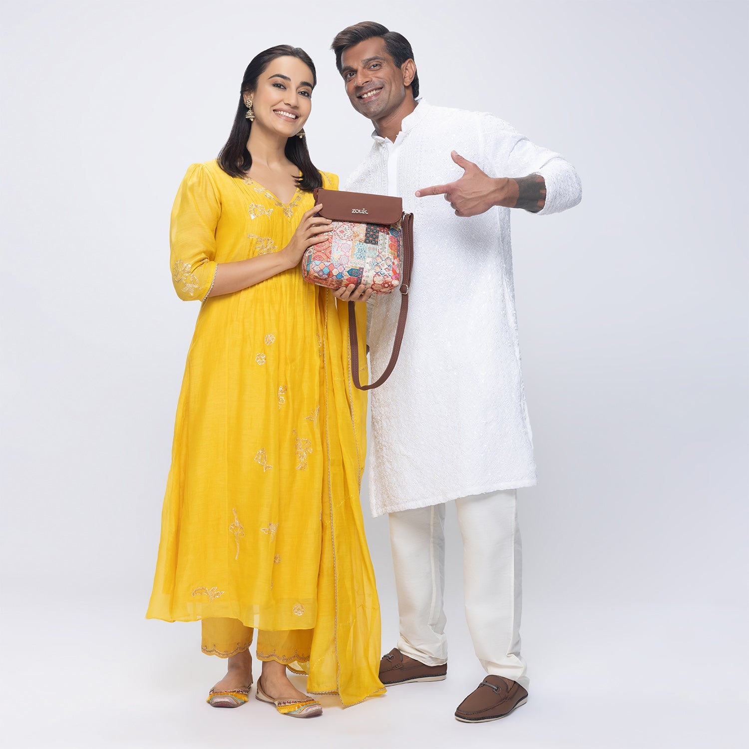 Kutch Gamthi Flap Sling Bag