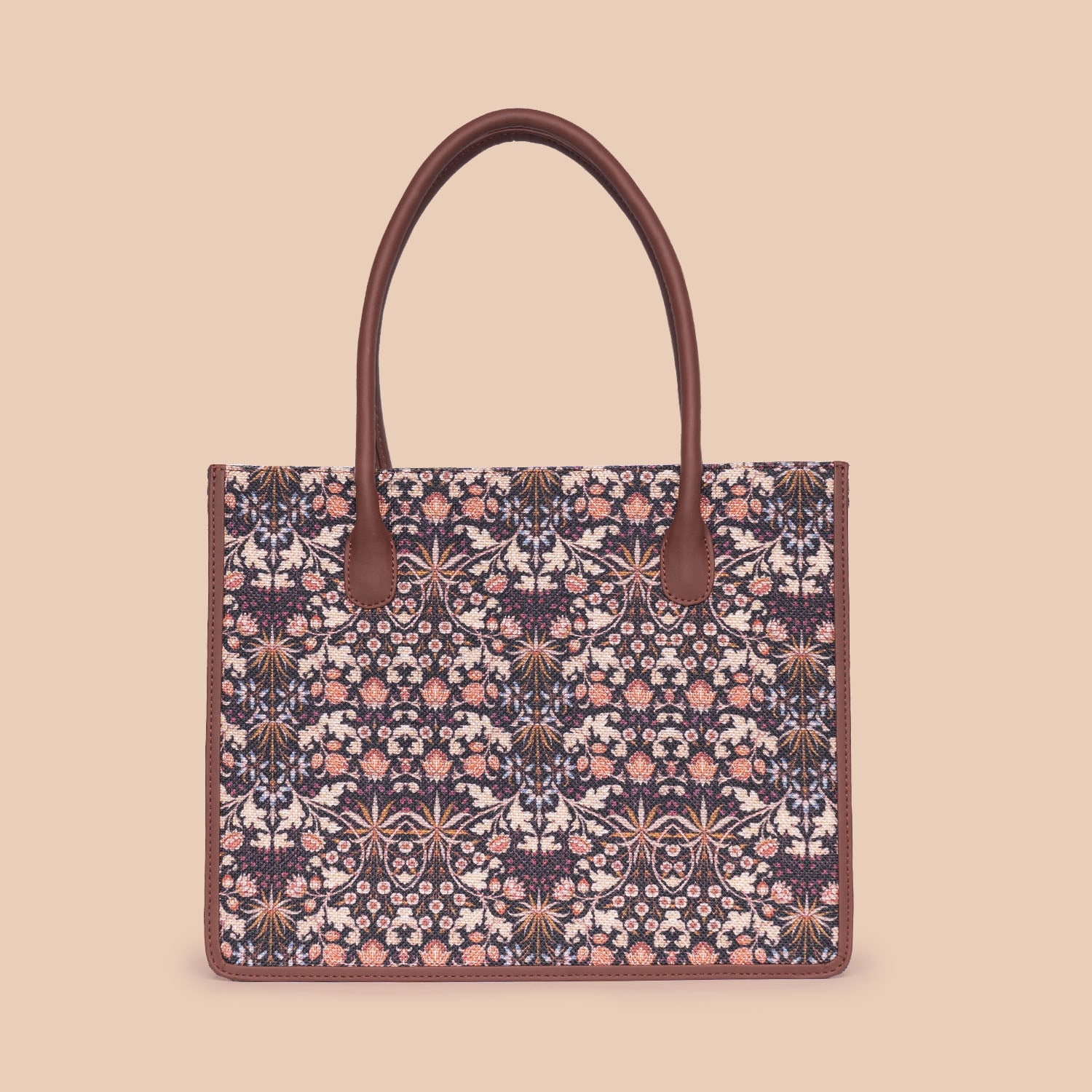Kashmir Blooms Book Tote