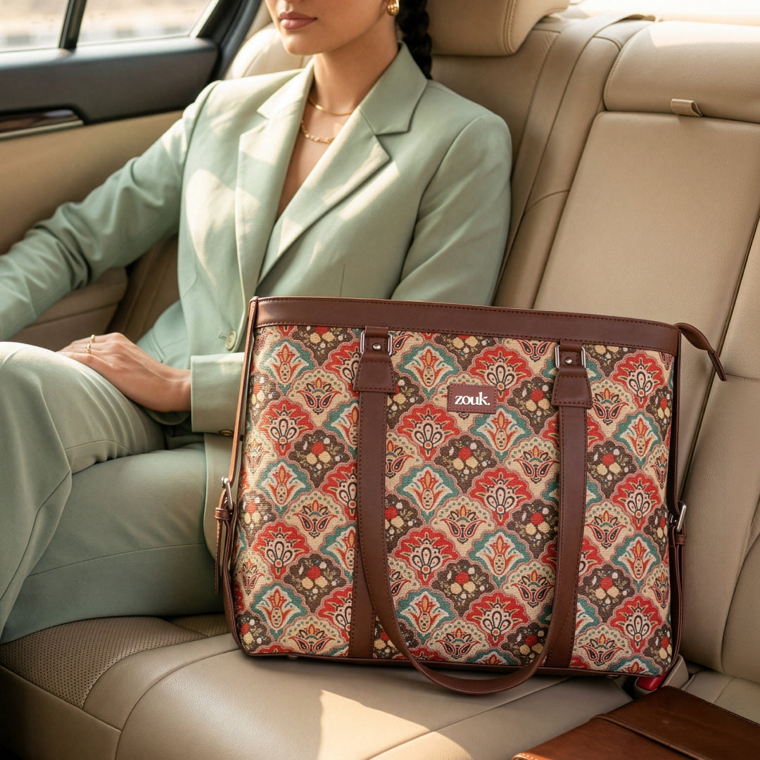 Mughal Art Multicolor Women's Office Bag