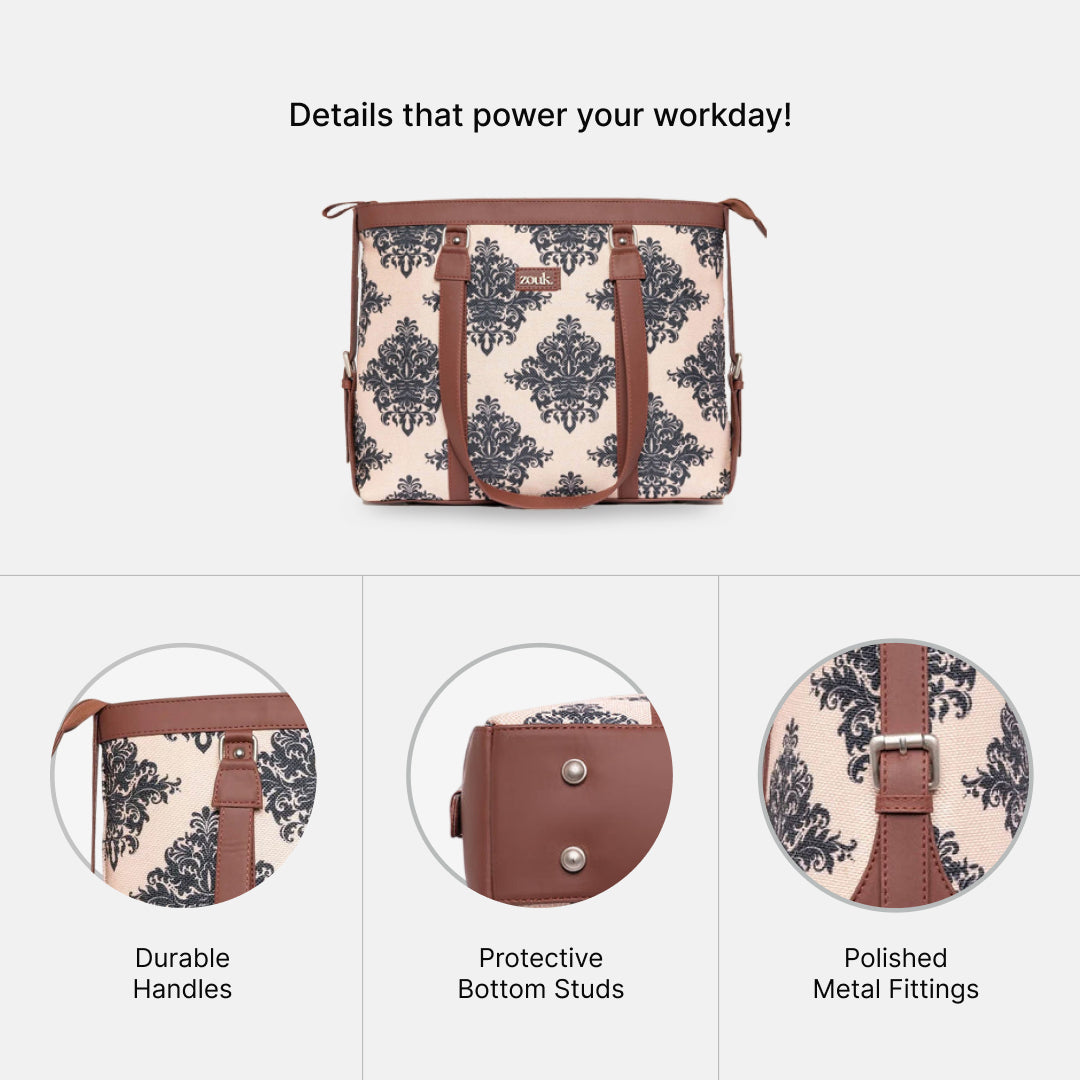 Mughal Motif Women's Office Bag