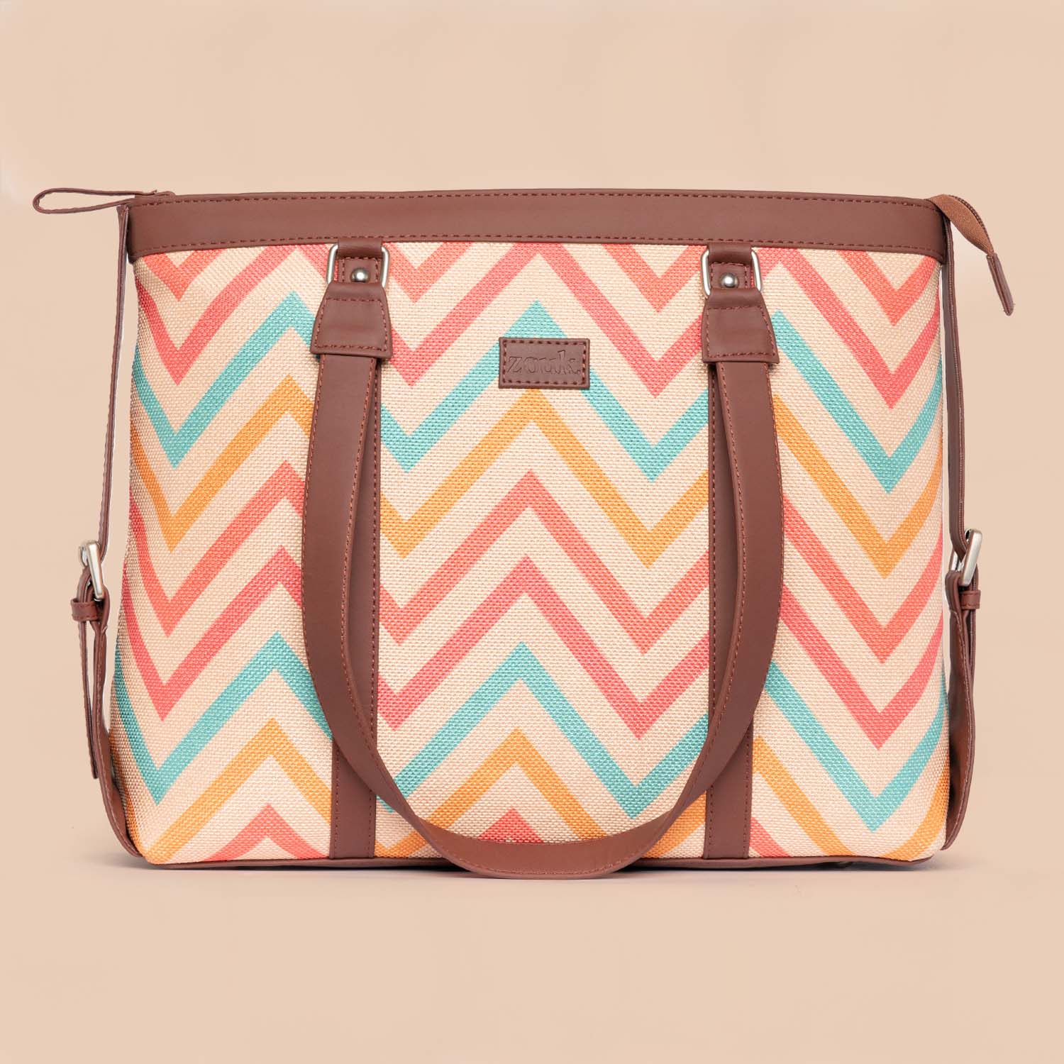 WavBeach - Women's Office Bag & Classic Zipper Wallet Combo