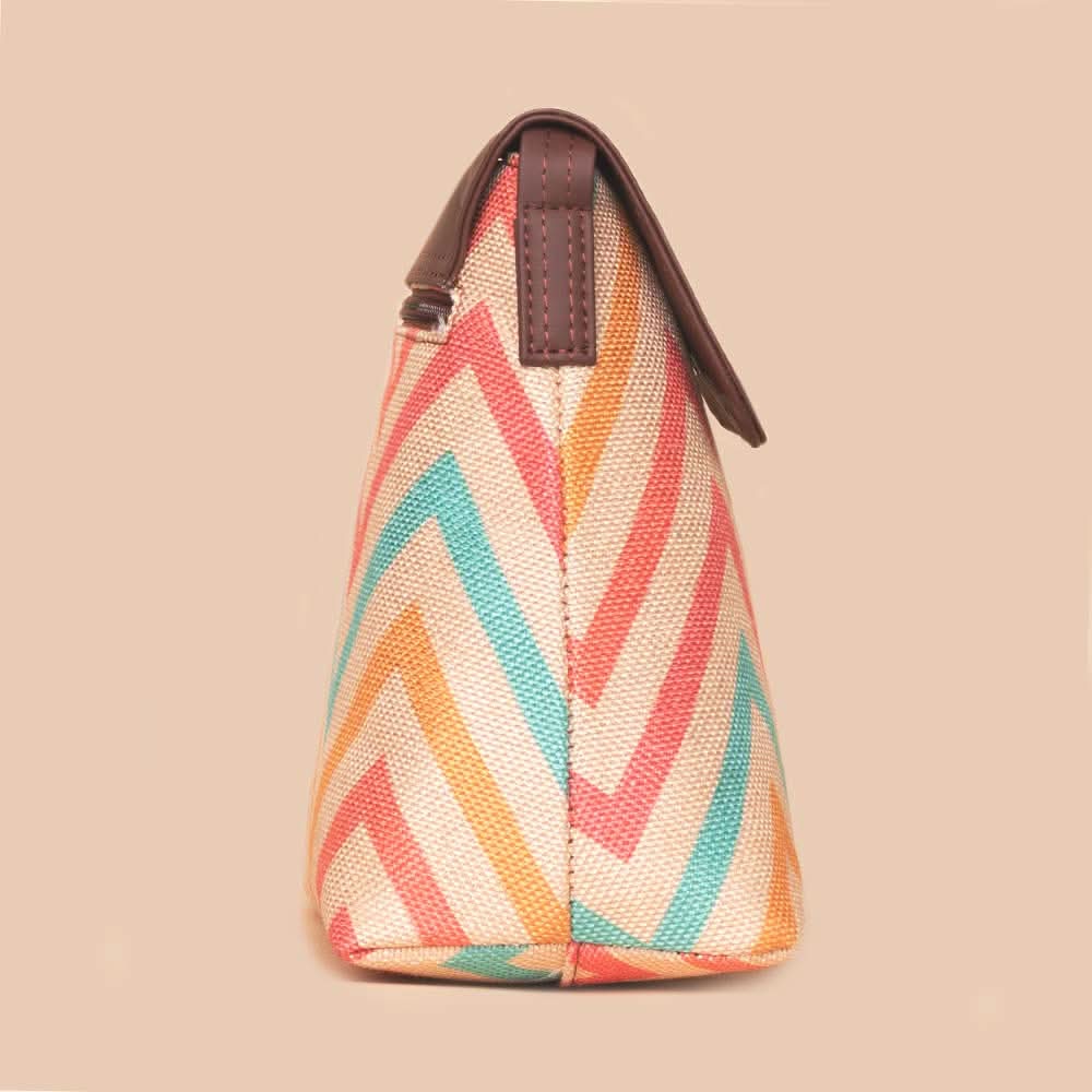 WavBeach - Laptop Bag & Flap Sling Bag Combo
