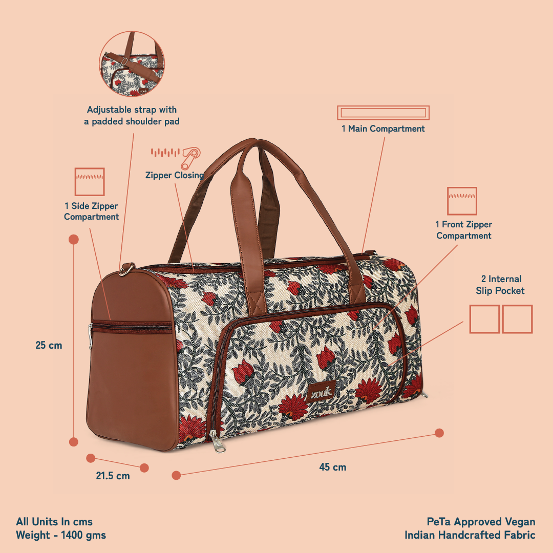 Nawabi Couture Weekender Duffle Bag