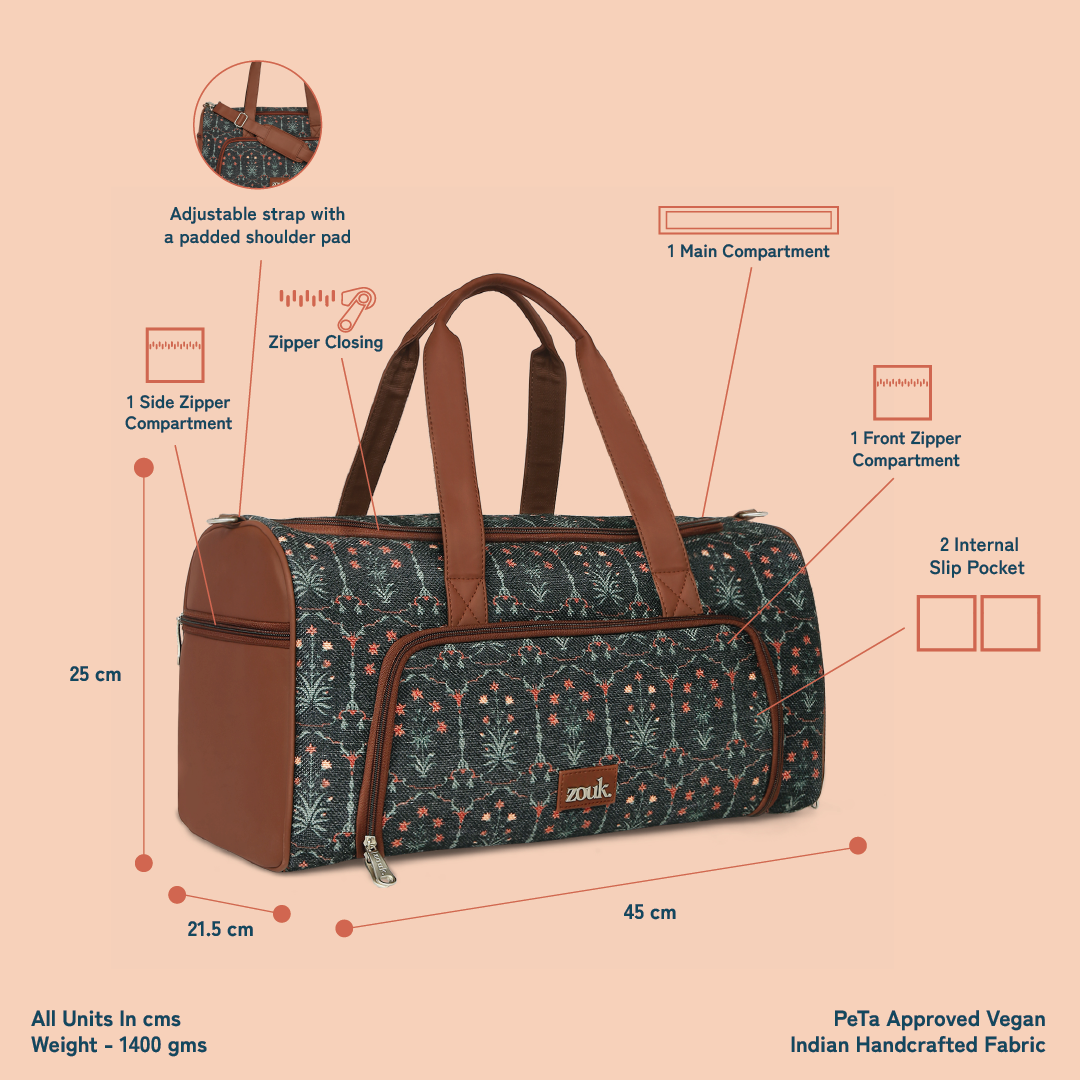Taj Guldasta Weekender Duffle Bag