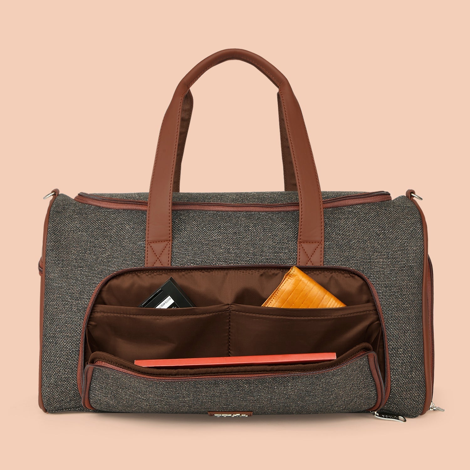 ZIP-Bristel Weekender Duffle Bag