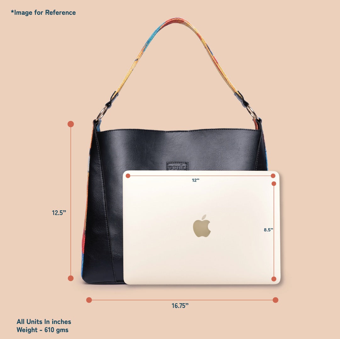 Aravalli Abstract Classic Open Tote