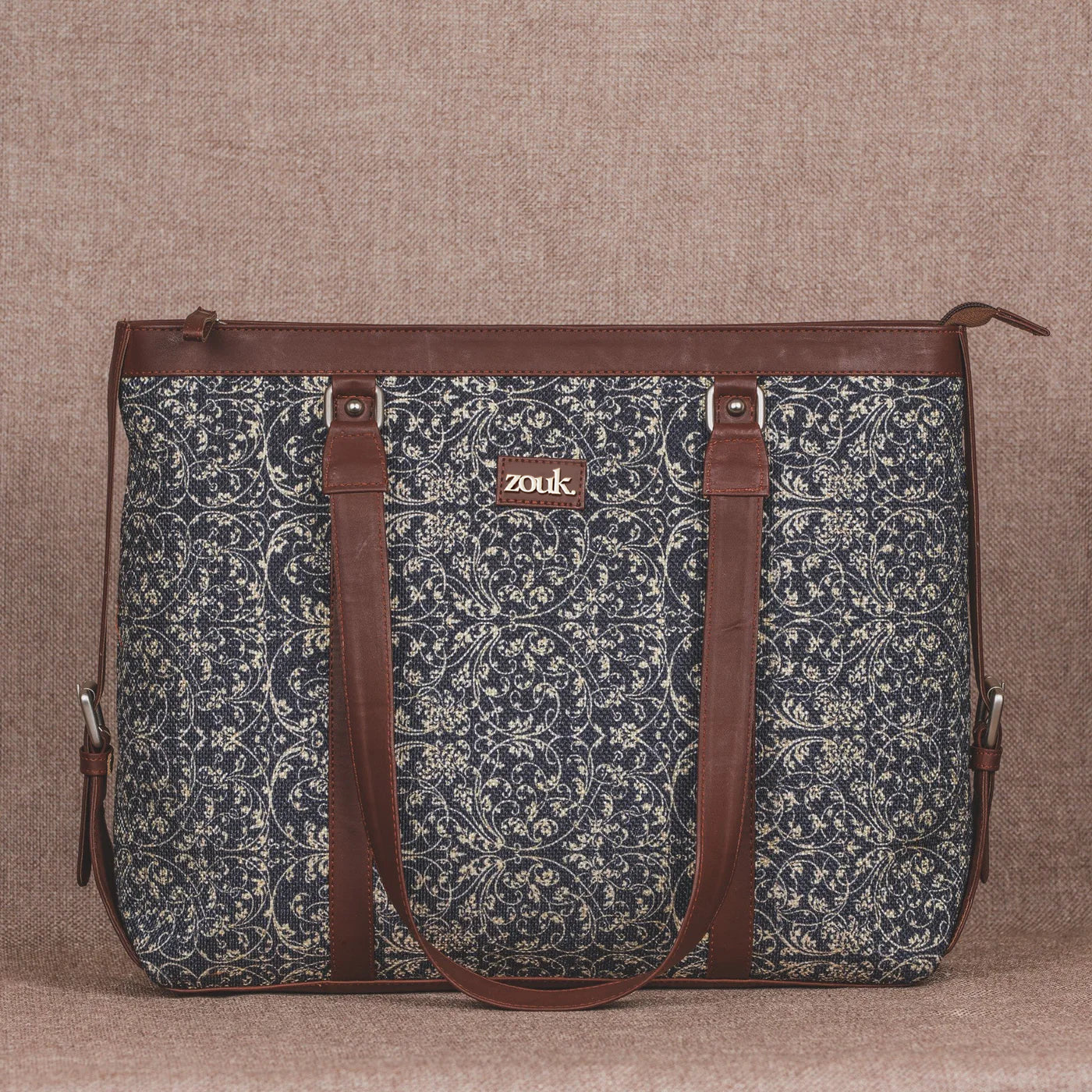 Lattice Lace Structured Shoulder Bag and Women's Office Bag Combo