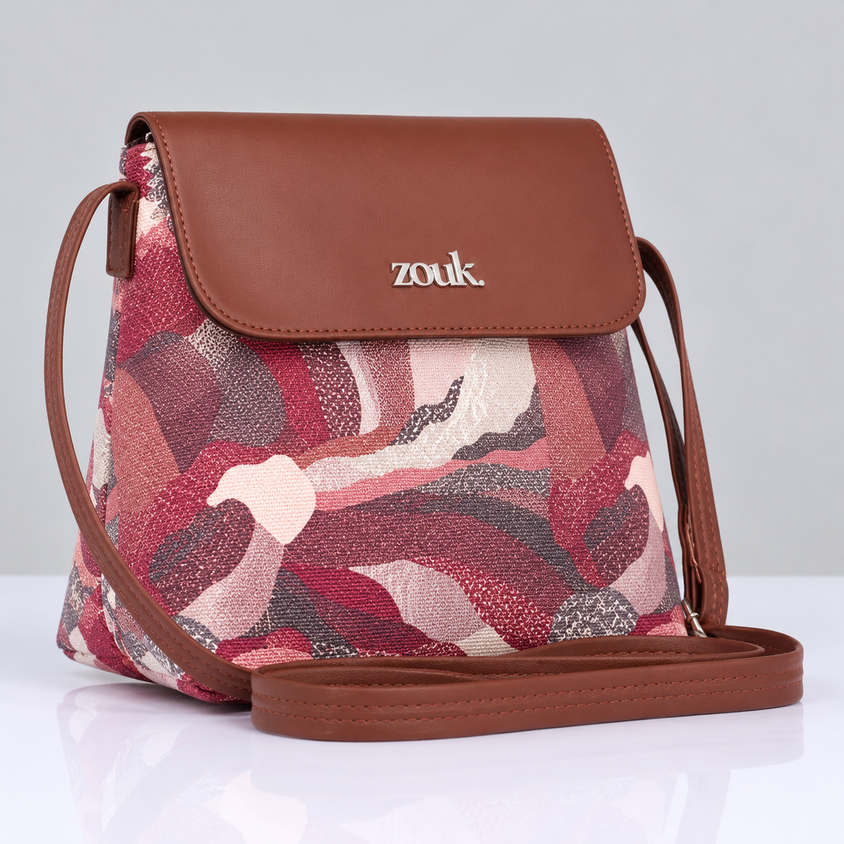 Ellora Echoes Flap Sling Bag