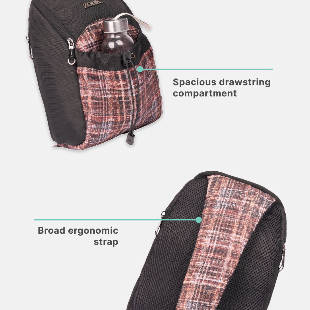 Cashmere Noir (Copper) Yuva Crossbody