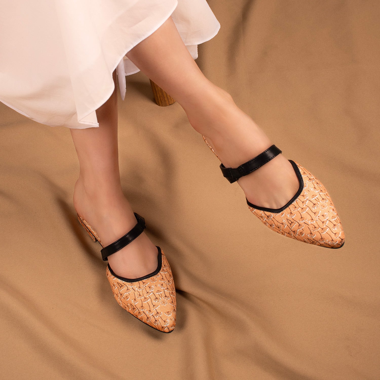 Chaussons Bébé Fille Fischer Flexi Mule - Tissu Doux Et Chaud - Pour Premiers Pas