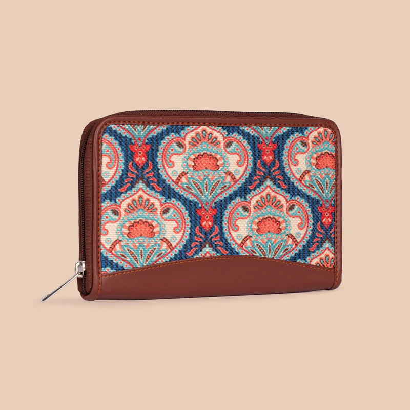 ZIP-Kovil Blue Chain Wallet