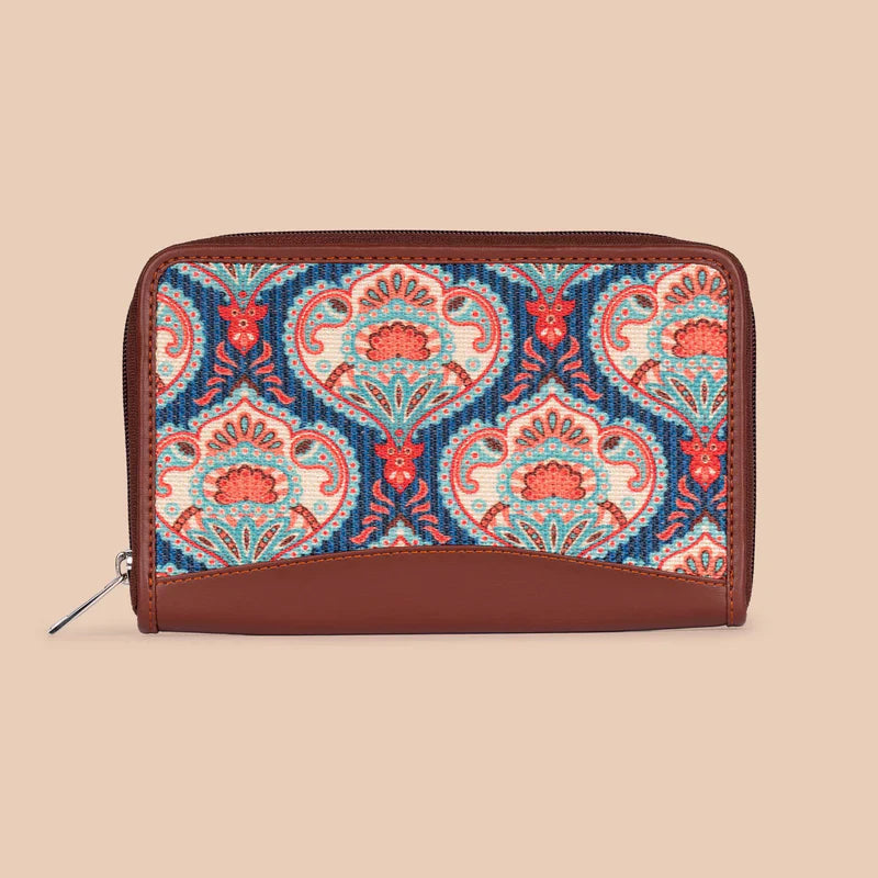 ZIP-Kovil Blue Chain Wallet