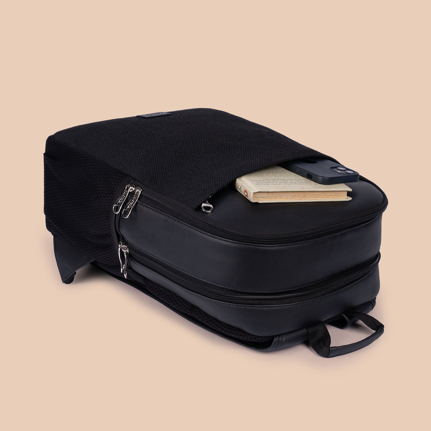 Jet Black Statement Backpack