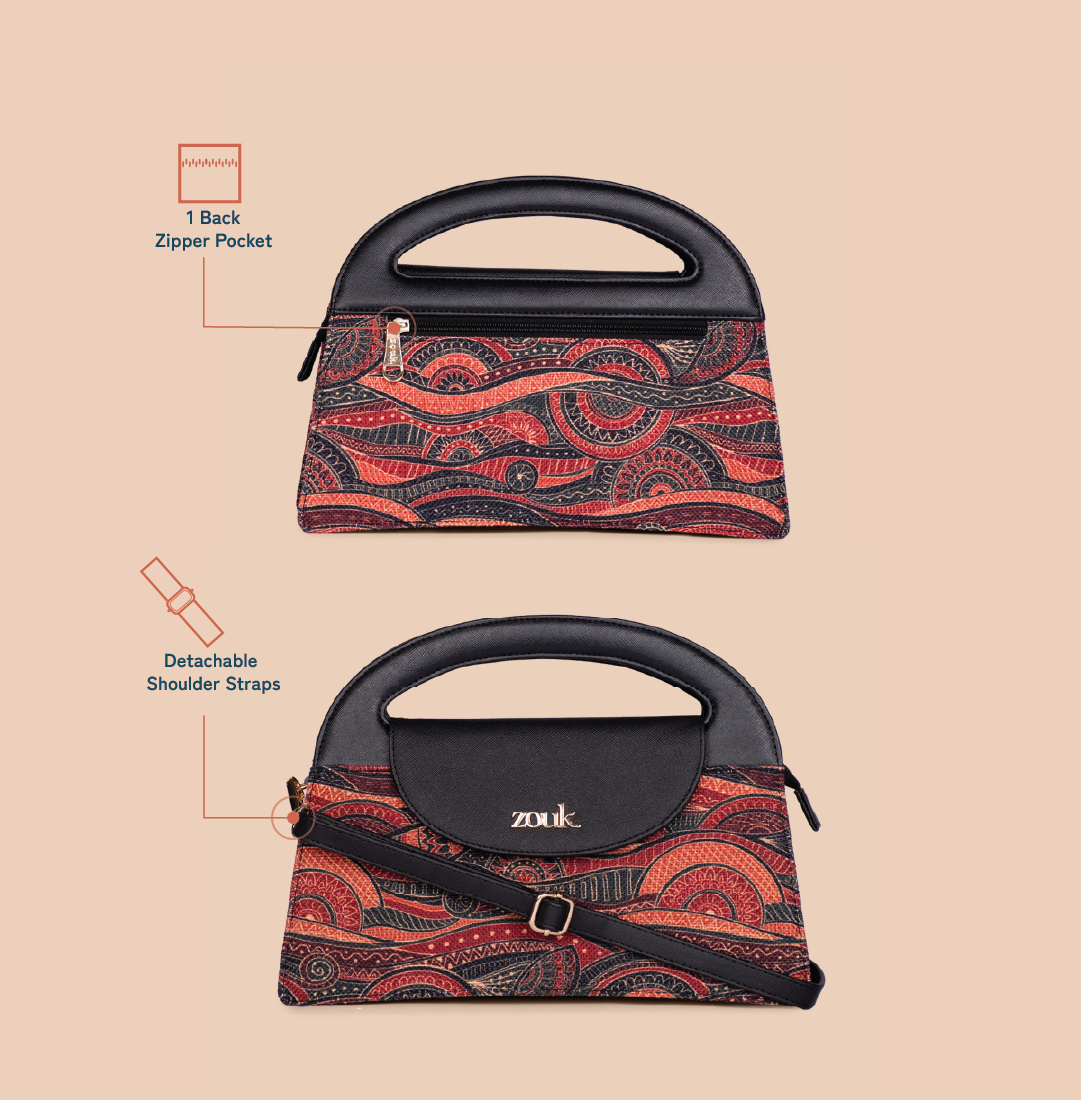 Rhea Kapoor Ziya Sling Bag - Pithora Artistry