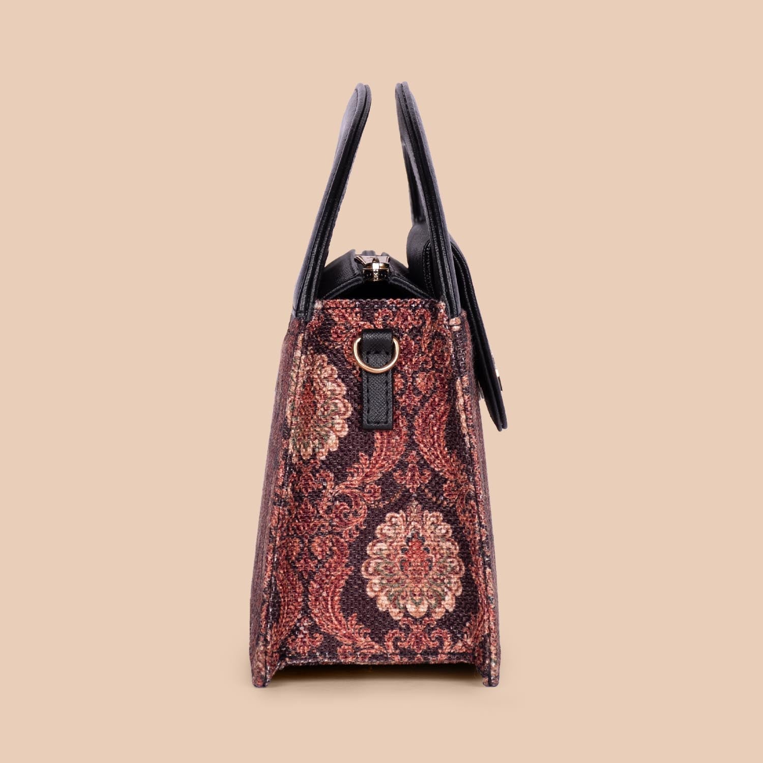 ZIP-Rhea Kapoor Ziya Sling Bag - Jodhpur Damask