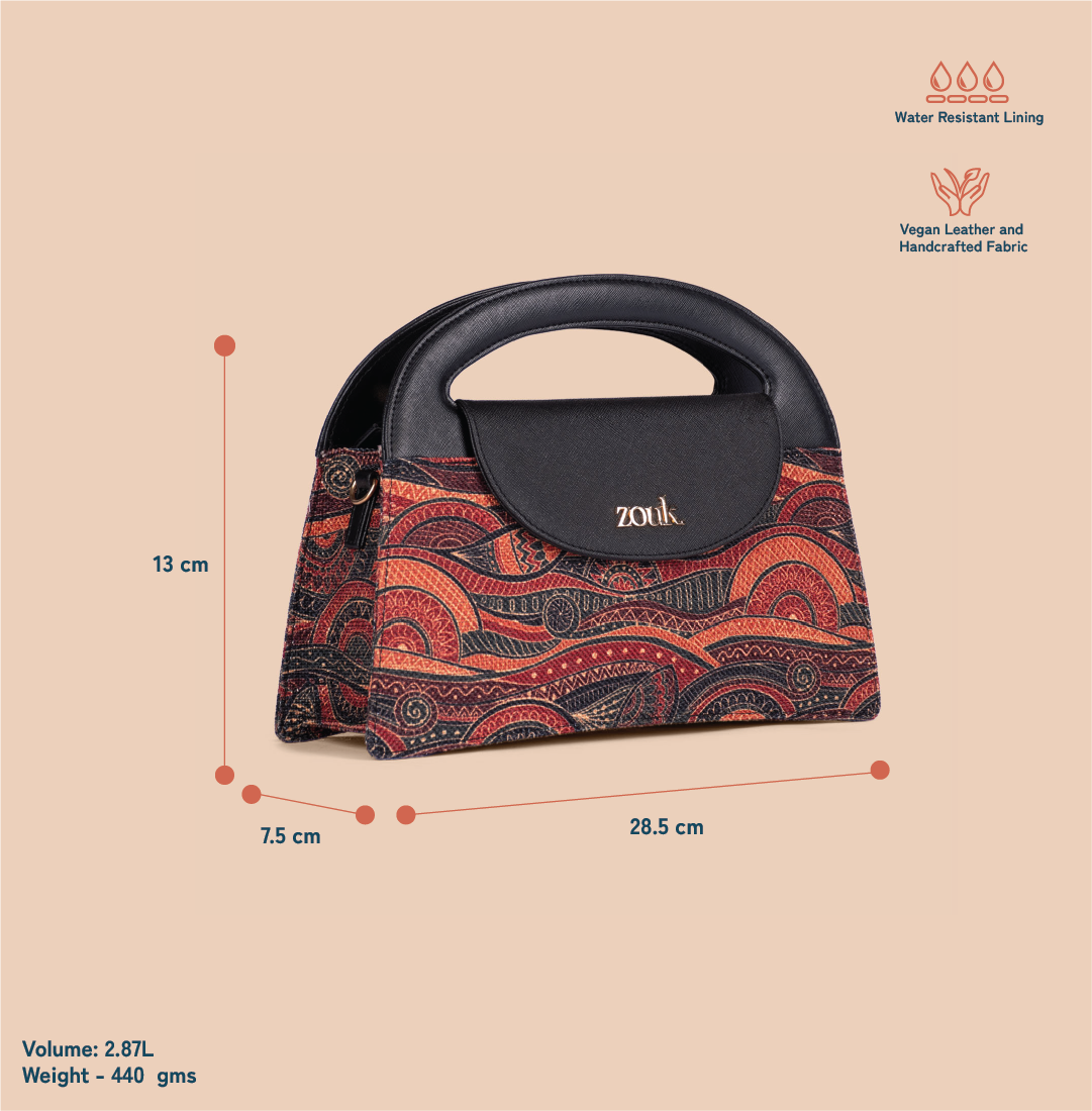 Rhea Kapoor Ziya Sling Bag - Pithora Artistry