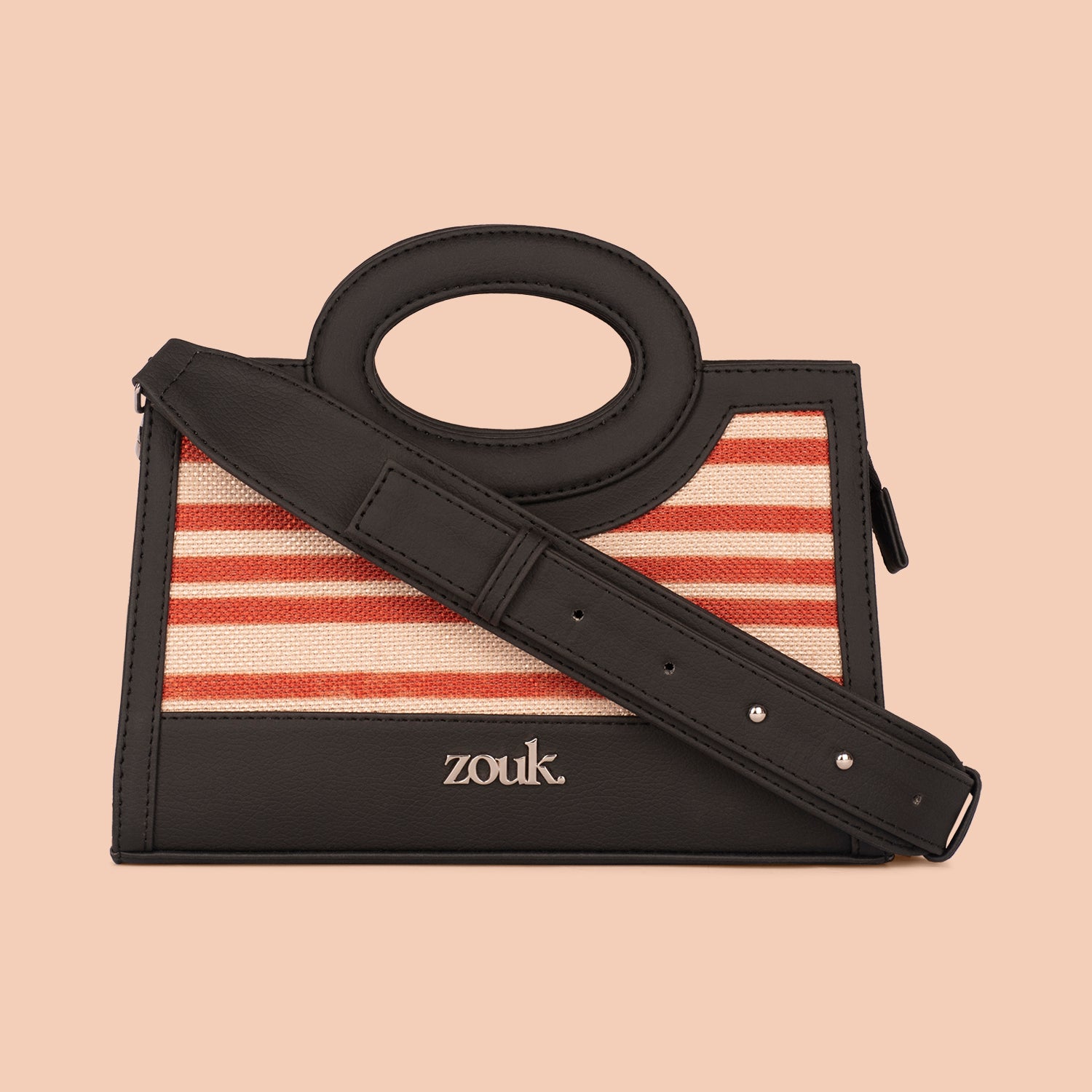 Zoe Sling Bag - Qutub Stripes