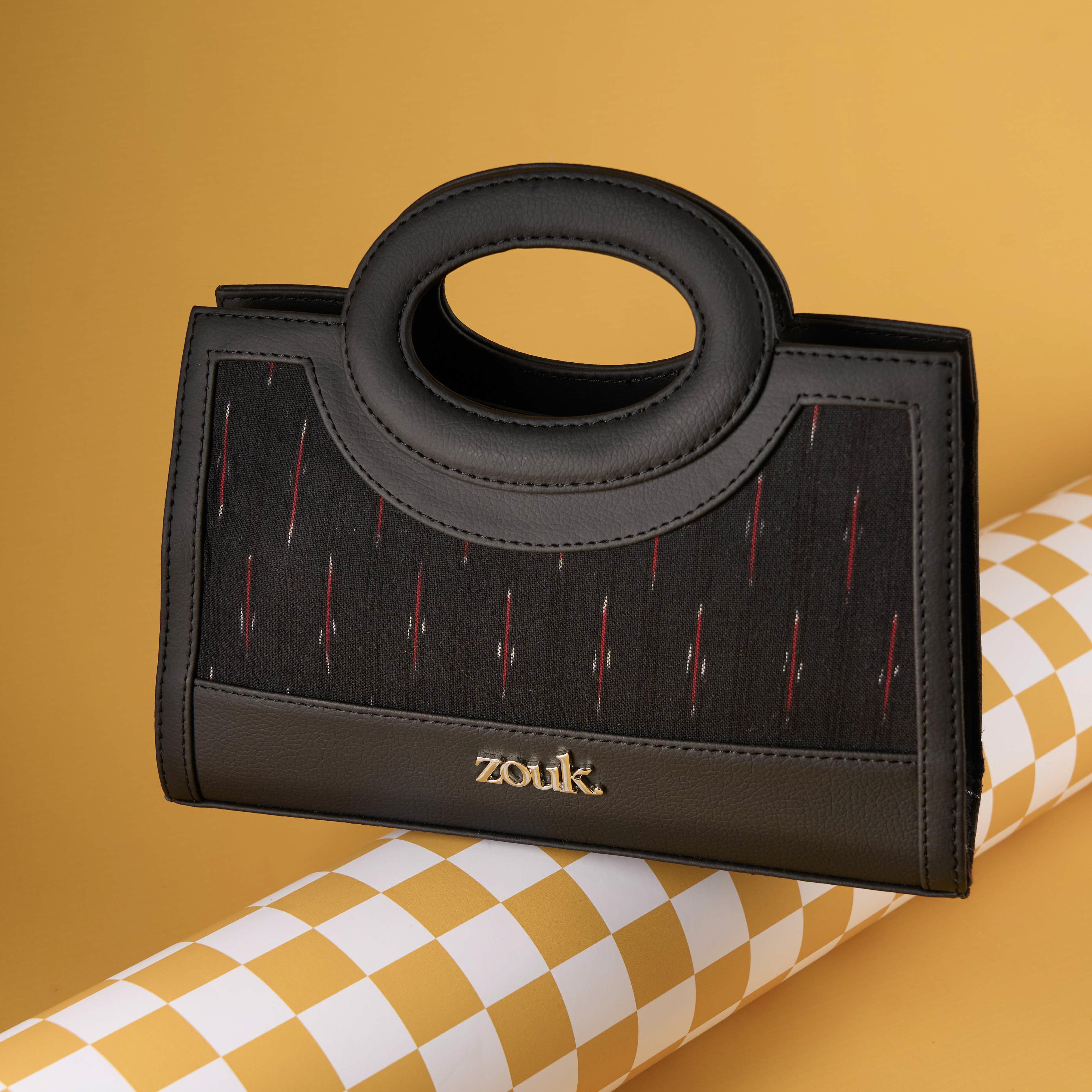 Zoe Sling Bag - Ikat GreRed