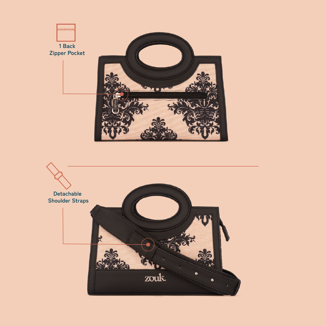 Zoe Sling Bag - Mughal Motif