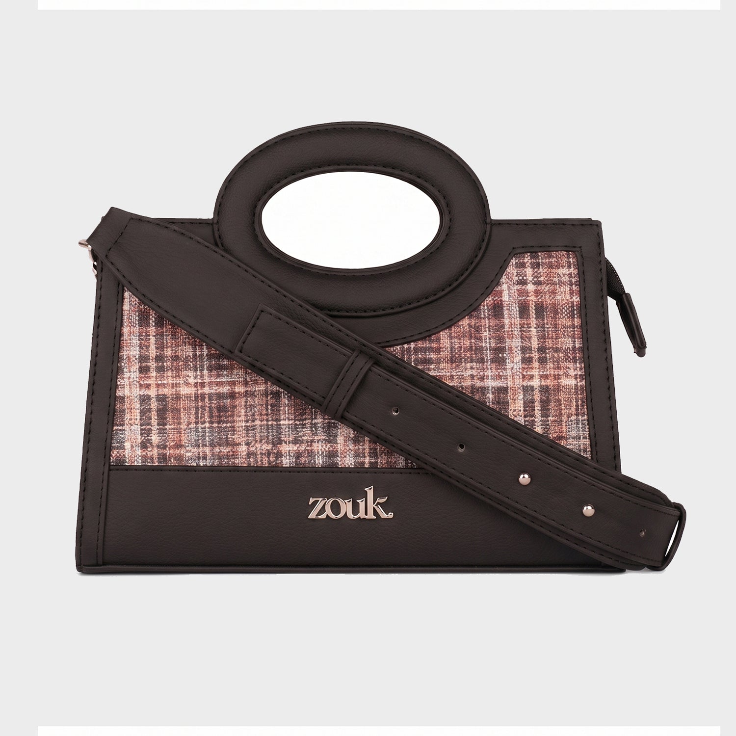 Zoe Sling Bag - Cashmere Noir (Copper)