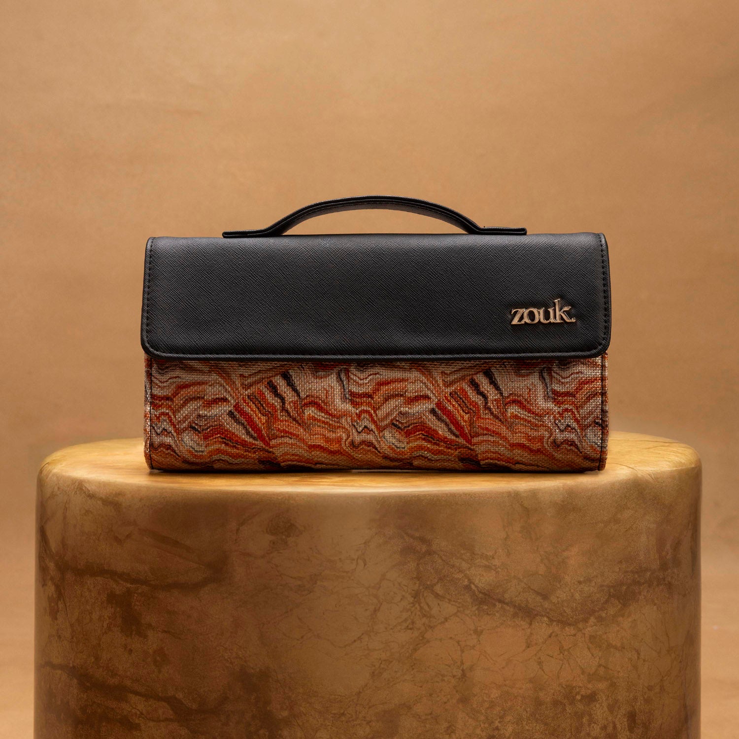 Rhea Kapoor Clutch - Nicobar Coral