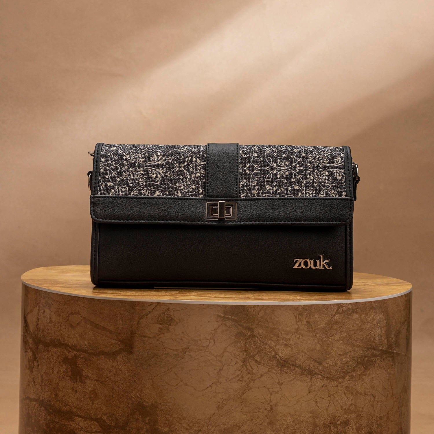 ZIP-Rhea Kapoor Tarini Clutch - Lattice Lace