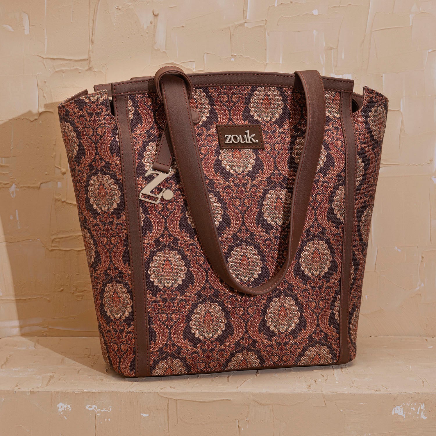 Rhea Kapoor Adira Tote Bag - Jodhpur Damask