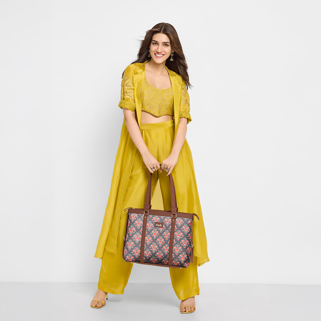 Mughal Garden Print Women's Office Bag