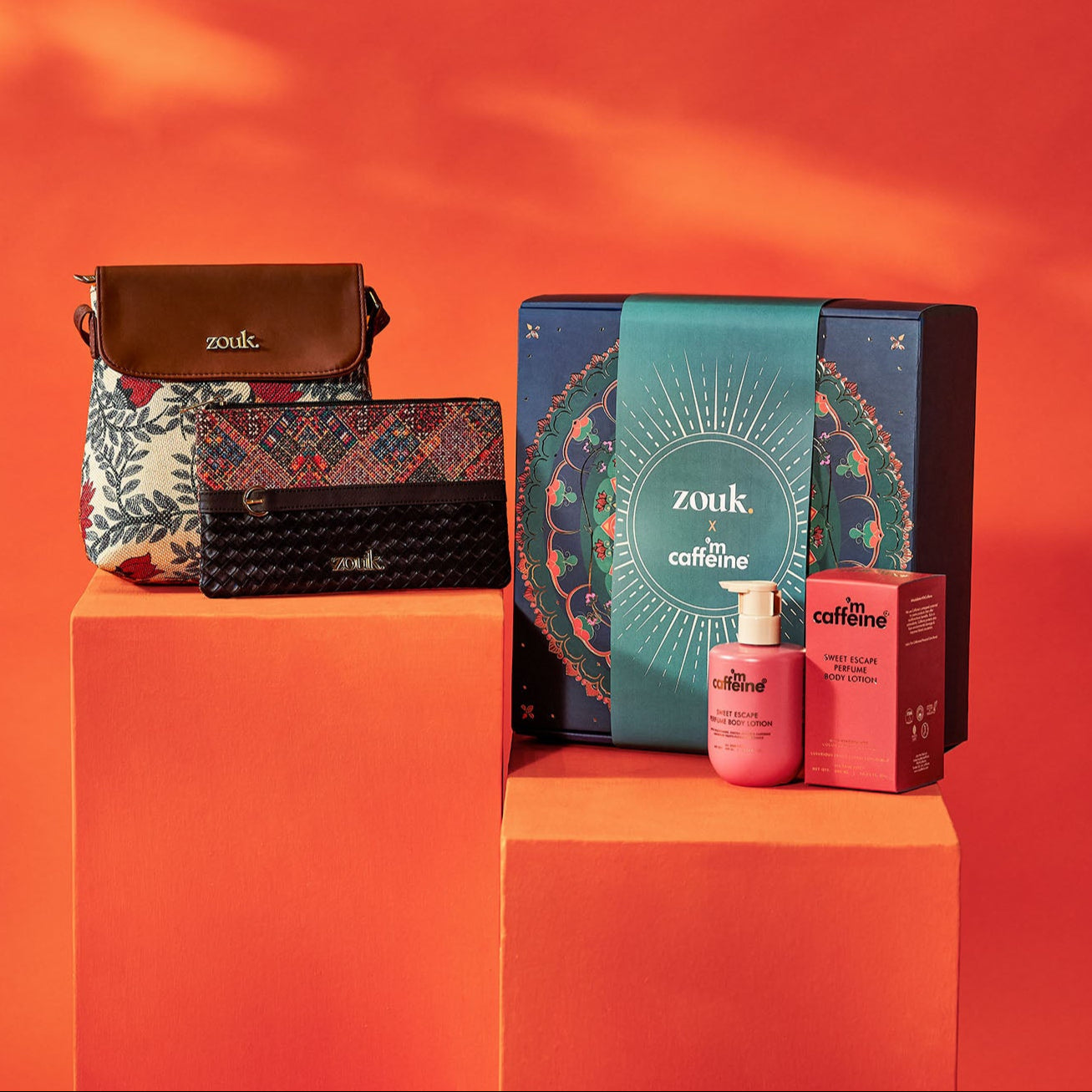 Zouk X mCaffeine Mandala Floral Gift Box