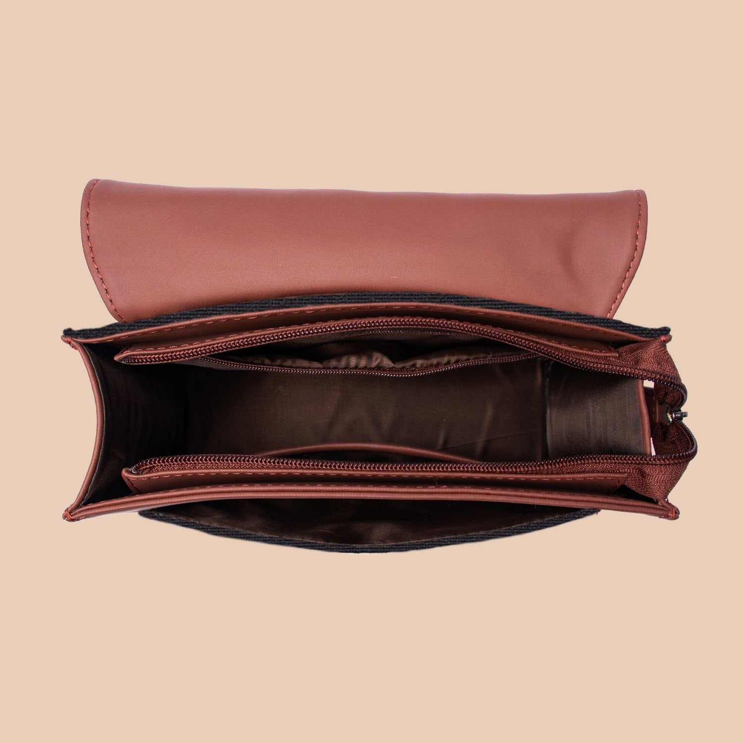 ZIP-Multicolor Mandala Print Beyond Basic Sling Bag