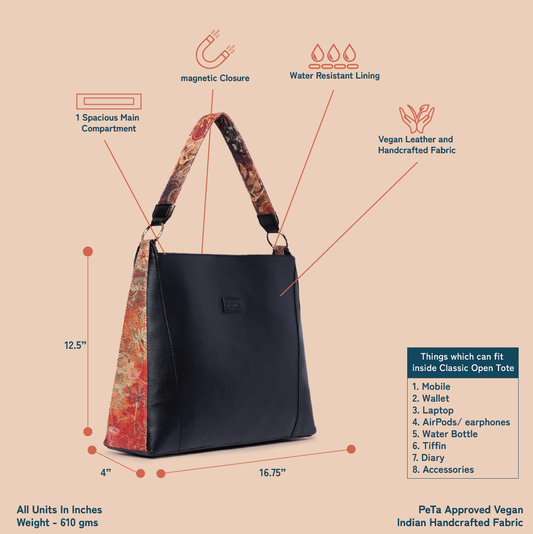 FloLov Classic Open Tote