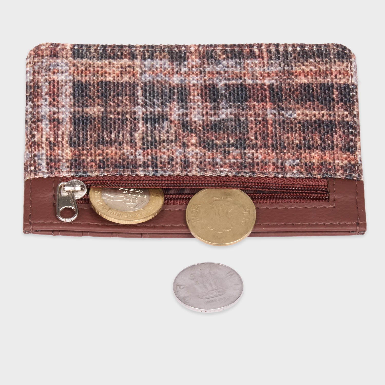 Cashmere Noir (Copper) Ava Card Case